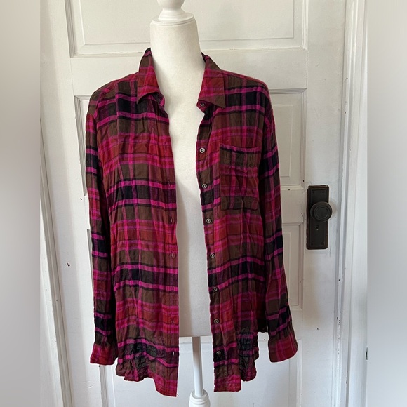Jane and Delancey | Plaid Shirt - Picture 5 of 7